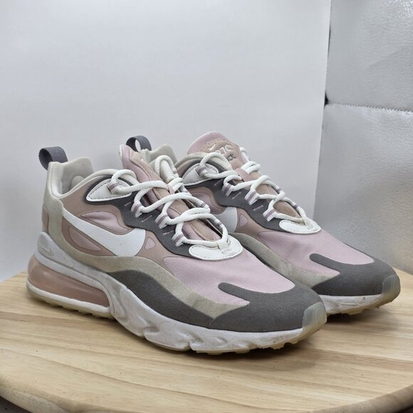 Womens Size 7 - Nike Air Max 270 React Running Pink White C13899-500 - Picture 5 of 9